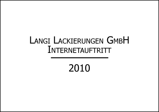 Langi Lackierungen GmbH & Co. KG